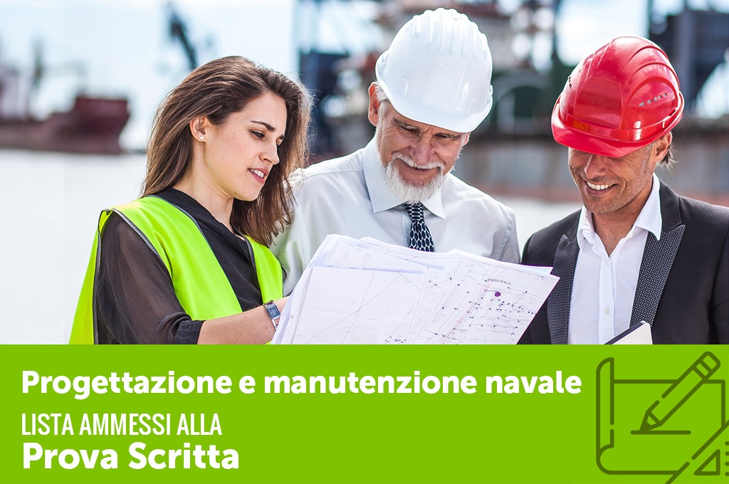 Progettazione e manutenzione navale 2018 Candidati ammessi alla prova scritta