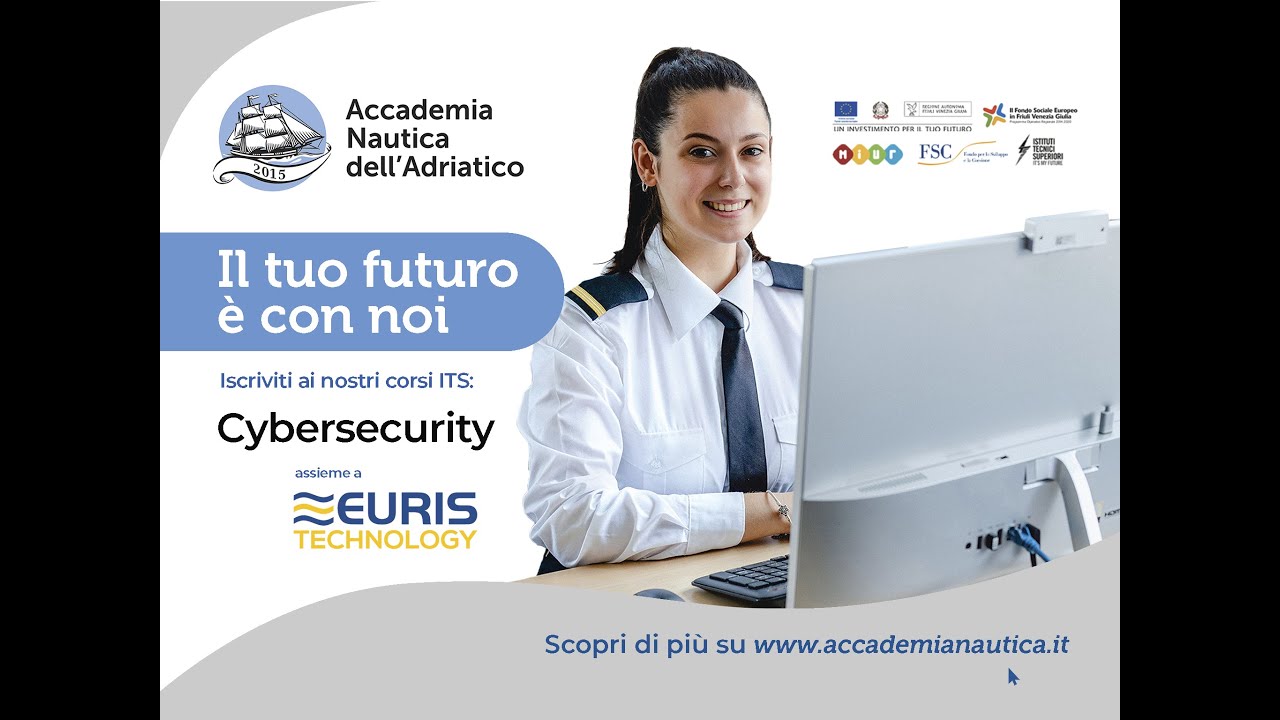 video promozionale corso cybersecurity accademia nautica dell'adriatico trieste